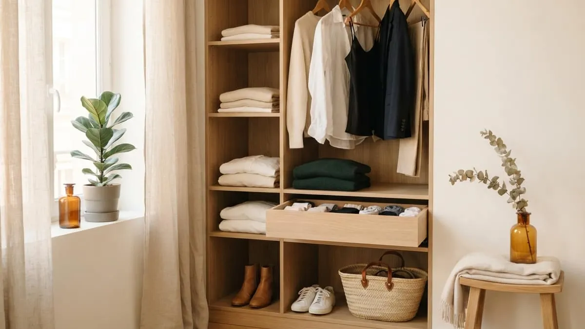Organiser un dressing capsule pour gagner de la place le matin efficacement