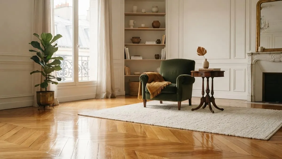 Entretenir un parquet vitrifié pour préserver sa brillance et sa durabilité
