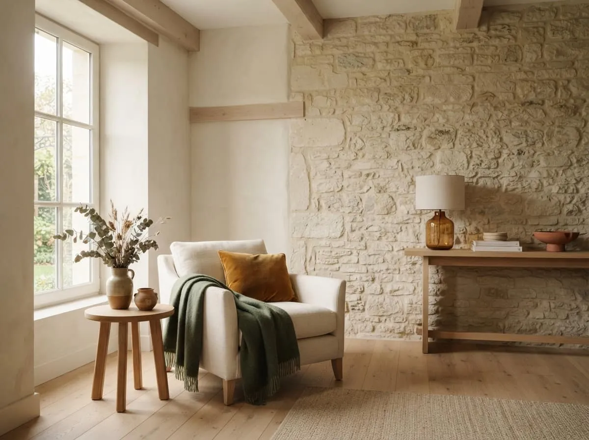 Traite efficacement l'humidité ascensionnelle dans un mur en pierre intérieur