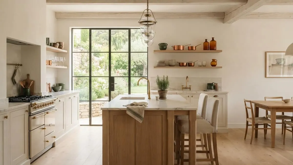 Rénover une cuisine en chêne rustique pour lui donner un style moderne