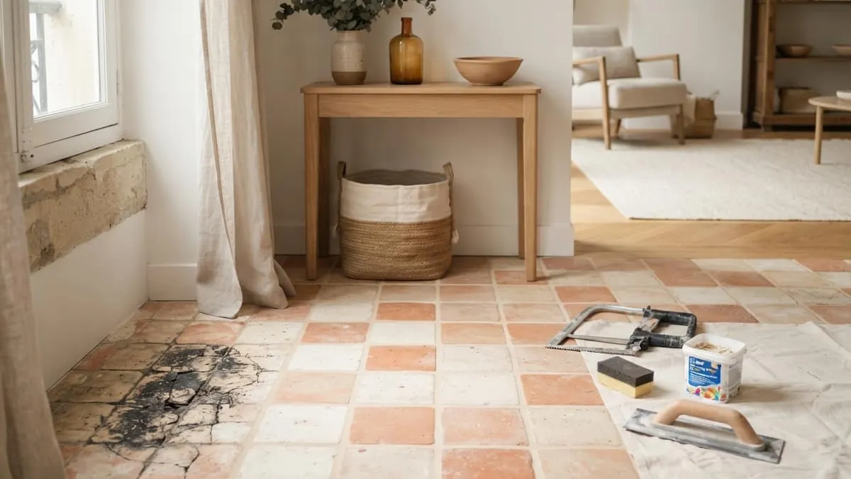 Rénover des joints de carrelage au sol noircis et creusés : guide pratique et astuces efficaces