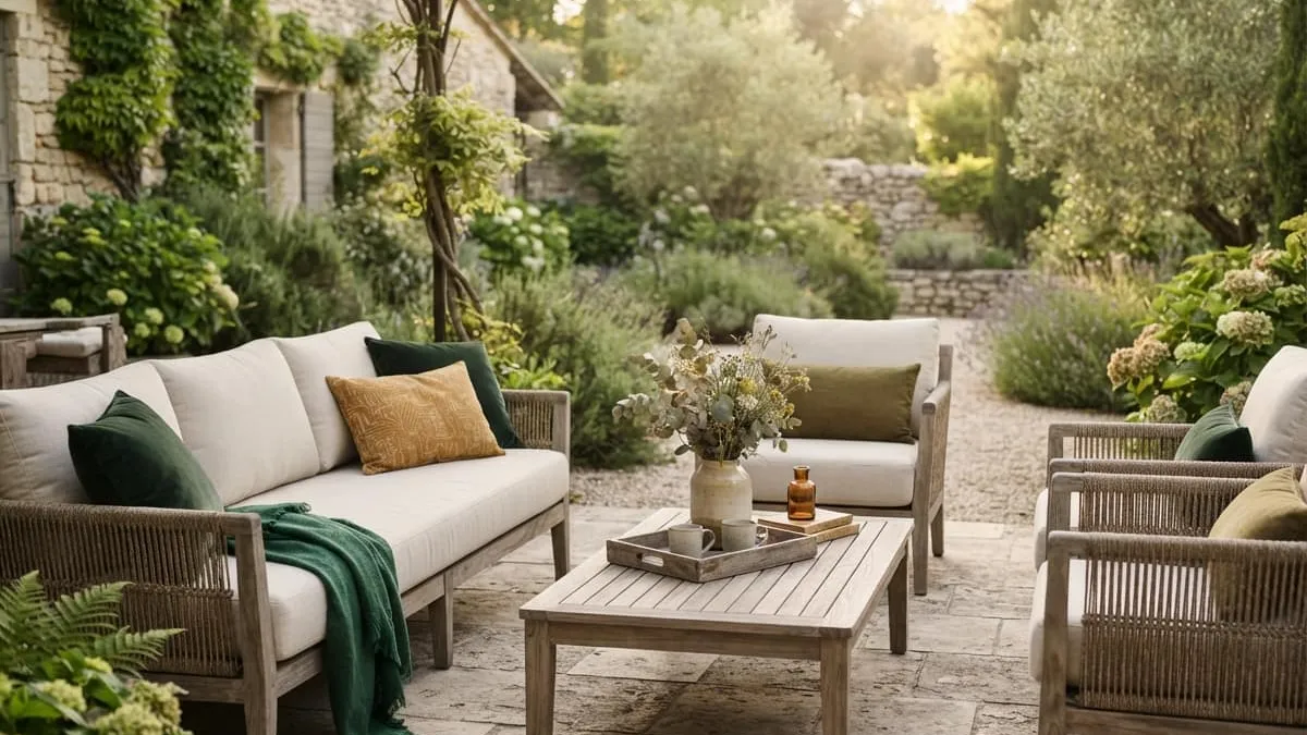 Choisir un salon de jardin qui peut rester dehors toute l'année : guide et conseils pratiques