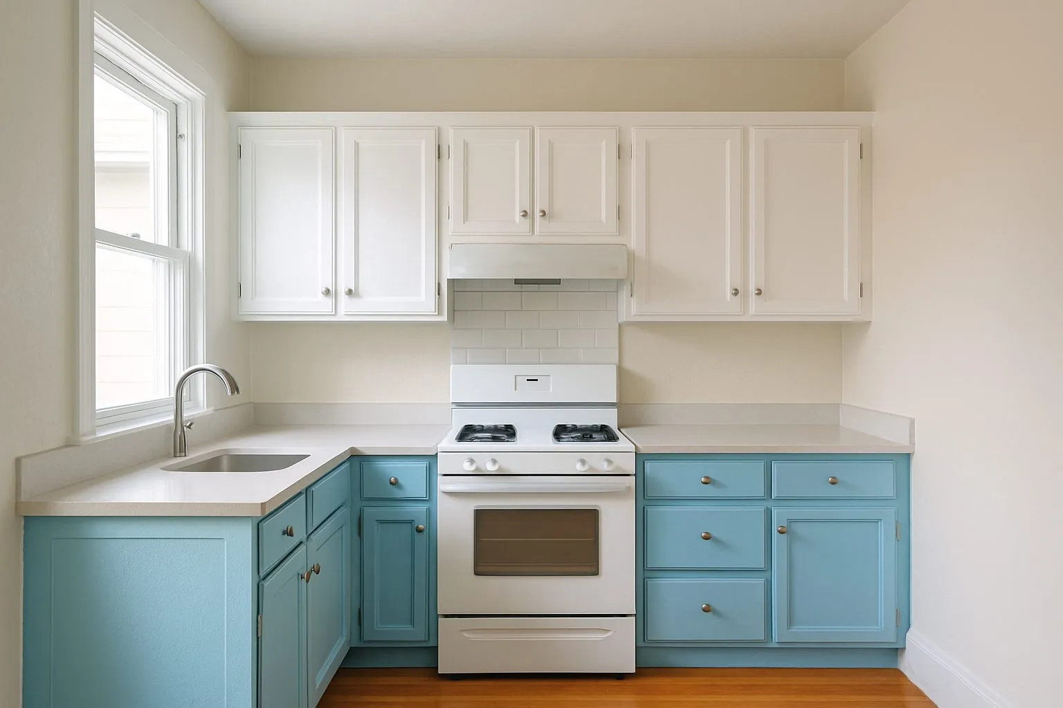 Relooker une vieille cuisine uniquement avec de la peinture